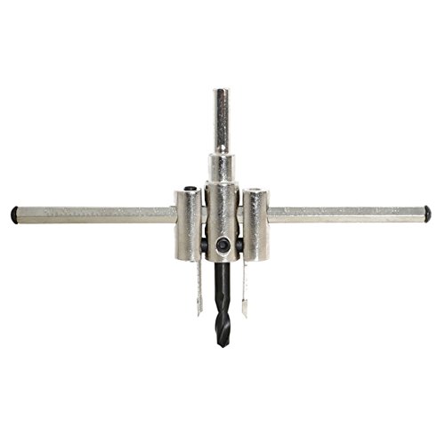ZaZaTool - Adjustable Hole Saw 1 1/2" - 7 3/4" Wood Circle Cutter Bit Drill Press Tool - Thumbnail 2