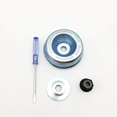 RayTour Replacement Blade Adapter Kit for STIHL String Trimmers Brush Cutter Maintenance Thrust Washer Rider Plate Collar Nut Screwdriver for Stihl Lawn Mower - Thumbnail 5