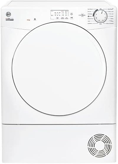 Hoover HLE C8LF 8kg Freestanding Condenser Tumble Dryer White