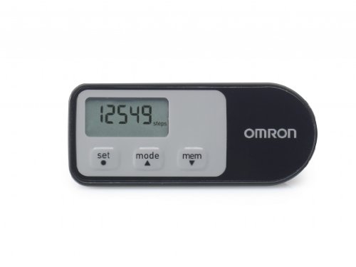 Omron Walking Style One 2.1 Pedometer - Black/grey