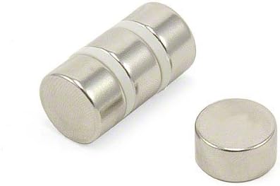 N42 Neodymium Magnet for Arts Crafts, Model Making, DIY, Hobbies, Office and Home - 15mm dia x 8mm thick - 6.9kg Pull - Pack of 4