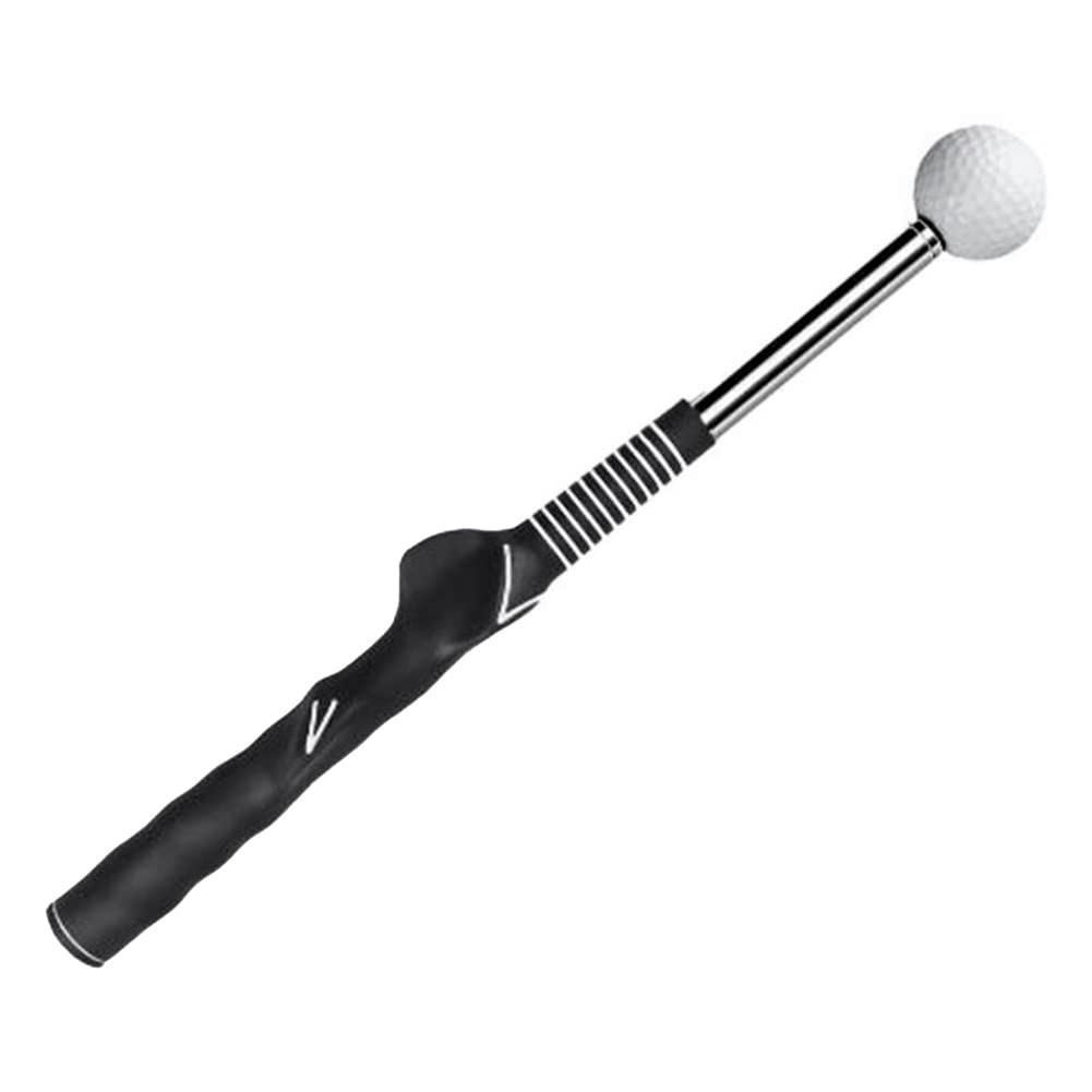 ROBMNE Golf Swing Practice Stick Telescopic Golf Swing Trainer Golf Swing Master Training Aid Golf Practice Posture Corrector