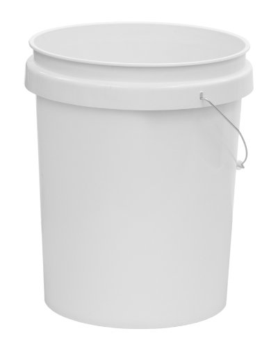 UPC 794615163600, United Solutions PN0020 White Five Gallon Plastic Industrial Pail - 5 Gallon Plastic Bucket for Industrial in White