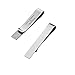 Tie Clip - 2 Piece 1.9 Inches Stainless Steel Silver Fashion Tie Clip