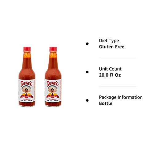 Tapatio Hot Sauce, Salsa Picante Mexican Style Hot Sauce - 10 fl oz (2