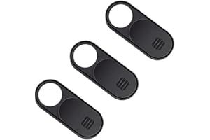 Natipo Laptop Camera Cover Slide, 2.0 Ultra-Thin Webcam Cover Slide Compatible for Laptop Table Apple MacBook iPad Pro iMac Cell Phone,Camera Cover Slide-Protect Your Privacy Security(3-Pack)