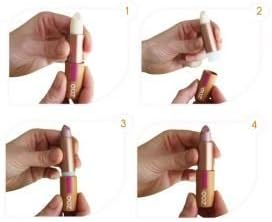 Zao Organic Makeup Matte Lipstick Red 463 0.18 Oz, 4 g (Pack of 1) - Image 3