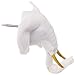 U Brands Animal Head Push Pins, White & Gold, Pack of 6 (099U0624)