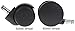 Isokinetics Inc. Balance Exercise Ball Chair - Black 52cm Ball - Standard Height Frame - Office Size 60mm/2.5