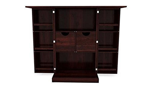Ringabell Suds Solid Wood Bar Cabinet (Mahogany Finish)