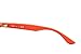 Ray-Ban Junior RJ9052S New Wayfarer Square Sunglasses, Blue On Orange/Blue, 47 mm