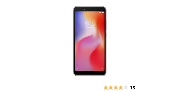 Xiaomi Redmi 6 Dual Sim 32 Gb 3 Gb Ram 4g Lte Black International Version Buy Online At Best Price In Egypt Souq Is Now Amazon Eg
