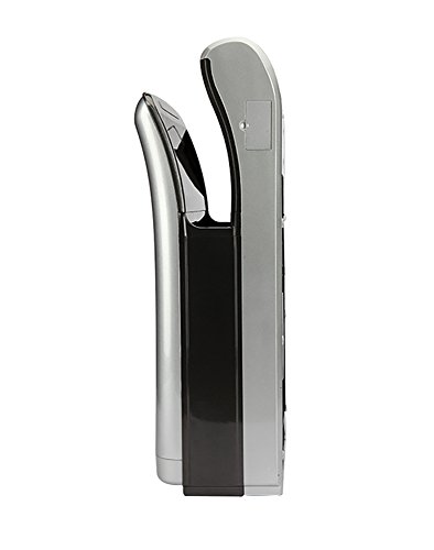 Interhas! Automatic Hand Dryer, Hand air dryer, for Home or commercial Bathrooms, Hotel, Restaurant, Powerful 1800W, Dry Hands in 5 s, Low Noise 65, ABS material
