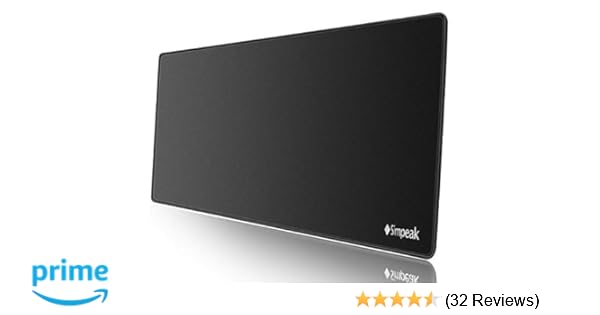 Simpeak Extended Mouse Pad Large Gaming Mouse Pad Mat Xxl Desk