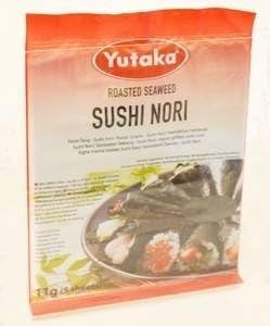 Set of 5 Seaweed Sheets - For Japanese Sushi Rolls