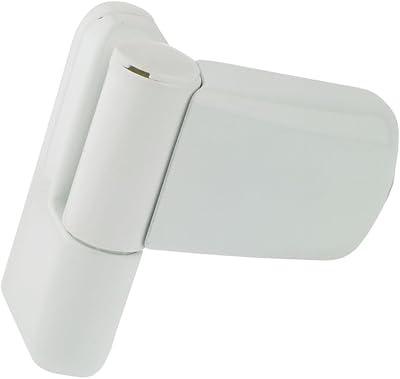 FixRello White Flag Hinge 100mm Heavy Duty Adjustable Door Hinge
