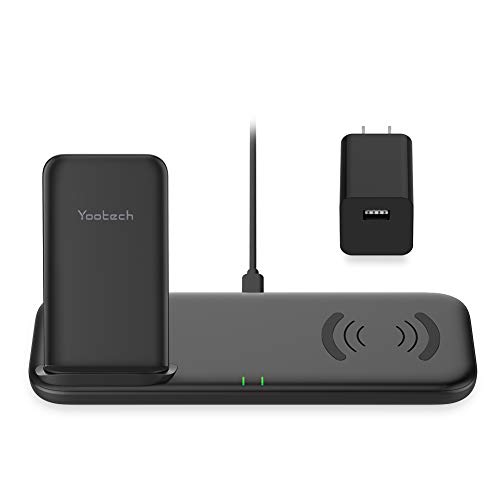 Wireless Charger,Yootech Dual Wireless Charging Pad for Samsung Galaxy