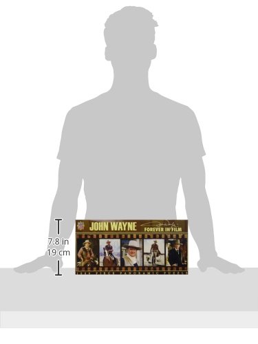 MasterPieces John Wayne Forever In Film Panoramic Jigsaw Puzzle, 1000-Piece