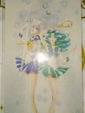 Amazon セーラームーン展原画イラストポストカード7 ウラヌス ネプチューン 天王はるか 海王みちる 六本木ヒルズ アイドル 芸能人グッズ 通販