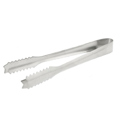 Water & Wood Stainless Steel Clamp Bread Ice Cake Food Tong 7