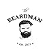 The Beardman Beard & Hair Brush, Bamboo Beachwood with Soft Boar Bristles with Muslin Style Cotton Gift Bag, Best Gift For Your Man (Soft)