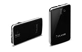 iFlash Ultra Slim 3200mAh Portable Power Bank Backup External Battery Charger with Embedded Micro-USB and Flashlight for Android Smartphones: HTC ONE M7 M8 M9 Samsung Galaxy S6 Plus/ S6 S5 S4/ S3/ S2/ Galaxy Note 2 / 3 / 4 / 5 Motorola MOTO X/G/ LG G2 / G3 / G4/ Sony Xperia Z/ PSP/ and OnePlus One/ Extra USB Port for Apple iPhone 6/6Plus/5S/5C/5/4S/4/ iPod Touch Nano (CABLE REQUIRED for Apple) and Many More Mobile Devices - Black (Ultra Slim 0.4 Inch Profile)