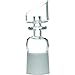 1124 SCIENCE LAB EQUIPMENT - 14MM CUP QUARTZ 45 CUT FEMALE CLEAR