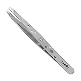 Rubis Perforated Stainless Steel Tweezer #135