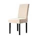 TOYABR Stretch Universal Dining Chair Cover with Skirt, Furniture Protector Covers Chair Slipcovers Sets for Dining Room Hotel Ceremony Banquet Wedding Party