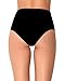 iHeartRaves Black Rave High Waisted Booty Shorts for Women Rave Bottoms Pole Dance Shorts (Black, Large/X-Large)