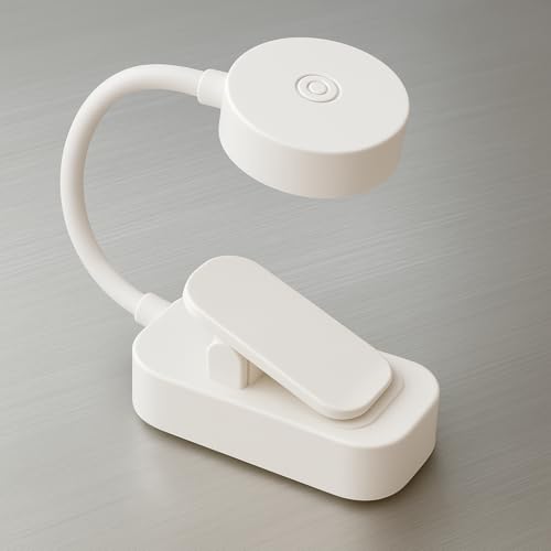 Luz de Leitura Para Livro LED Luminária de Livros - Quente Neutra Fria - Nível de Iluminação Ajustável - Ideal para Estudar ou Ler a Noite