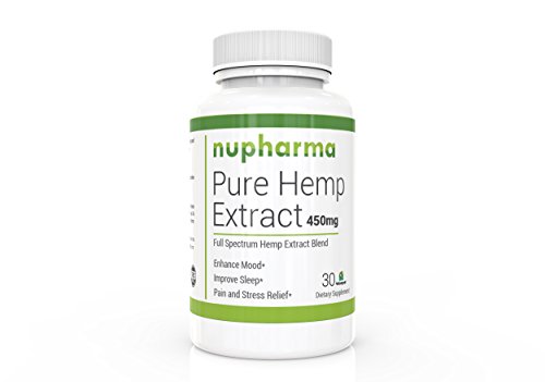 Pure Hemp Extract 450mg- 30 ct- 30 mg per Serving- Full Spectrum- Promotes Anxiety Relief, Reduces Stress and Chronic Pain, Anti-Inflammatory