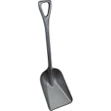 Remco 6981RG Grey Polypropylene Industrial Hygienic Shovel, 24