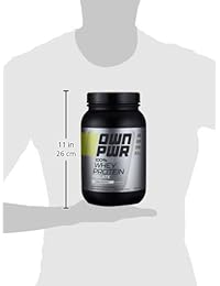Amazon Brand - OWN PWR 100% polvo aislante de proteína de suero, 1