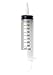 Karlling 100ML Large Big Plastic Hydroponics Nutrient Measuring Syringe