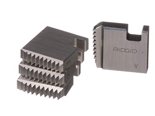 RIDGID 37835 Manual Threader Pipe Dies, Right-Handed Alloy NPT Pipe