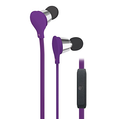 AT&T Jive Music + Calls Stereo Headphones - Purple (EBM01)