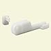 Prime-Line Products 193051 Shower Door Bottom Guide, Nylon, 2-Pack,White