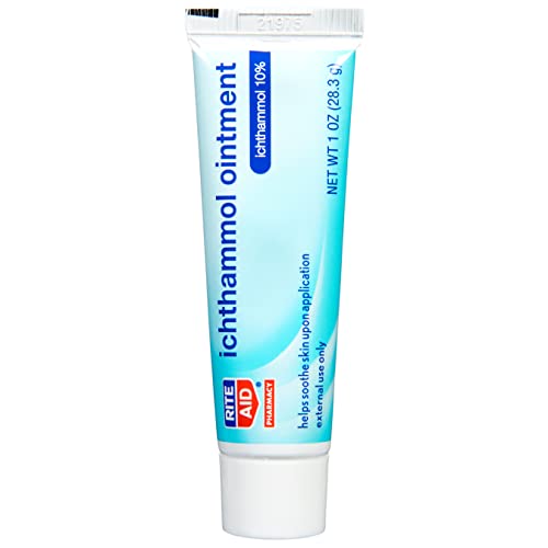 Rite Aid Ichthammol Ointment - 1 Ounce (28.3 g) - 1 Count - 10 Percent Ichthammol Ointment