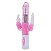 ARIRRA Bunny Triple Pleasure Rabbit Vibrator G Spot Dildo Vibrator Sex Toys for Woman
