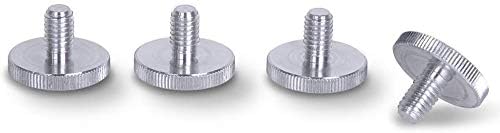 PrecisionGeek® M6 × 10 mm Thumb Screws, diameter 20 mm Knurled Head