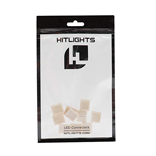 HitLights LED Light Strip Connector, 10mm Multi Color 5050 Strip to Strip, 10 Pack - Thumbnail 5