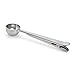 Bialetti 6736 2-in-1 Stainless Steel Coffee Scoop and Bag Clip, Silver