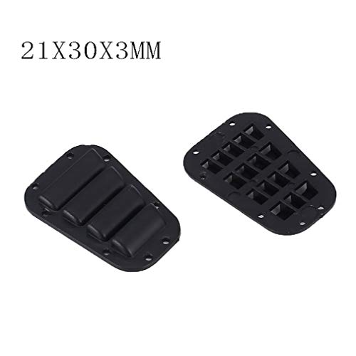 shepoIseven 2pcs RC Decoration Motor Cover Side Air Intake Grille for Traxxas TRX-4 1/10 RC Crawler Climbing Car Spare Parts Accessories
