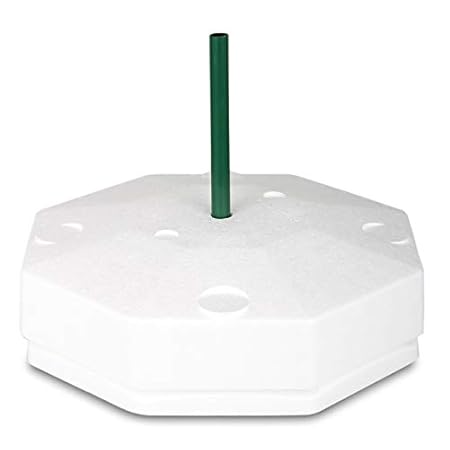 Eisfreihalter für Gartenteich | Styropor Eisfreihalter von WAGNER green | 8-Eckig 40cm mit Lüftungsrohr und Deckel | Hilft de