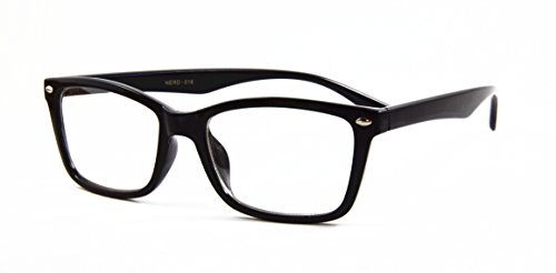5Zero1 Classic Retro Unisex Nerd Rectangle Super Start Hollywood Style Eyewear