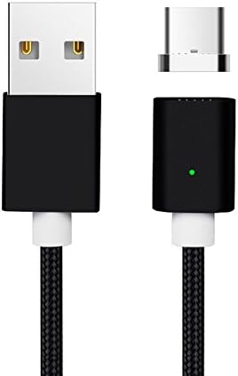 USB Type C Cable,Animoeco Magnetic USB C Charging Cable nylon Braided Charger 3ft For Google Pixel,LG G6 V20 G5,Nintendo Switch,Samsung Galaxy S8 Plus, New Macbook More (black)