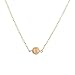 Lux Accessories Delicate Simple Round 