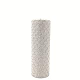 Lingstar Glitter Tulle Roll 6"x 25 Yards Sequin Wedding Gift Bowknot Carft Wedding Decor White Silver