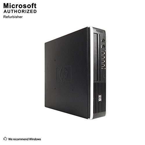 HP Compaq Elite 8300 USFF Business PC,Intel Core I5-3470s up to 3.6G,8G DDR3,240G SSD,VGA,DP Port,WiFi,W10-Multi-Language Support English/Spanish/French(CI5)(Renewed)